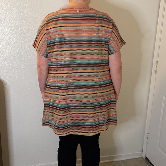 Multicolor lightweight cardigan - Picture 3 of 4